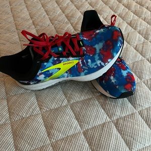 Brooks colorful running shoes